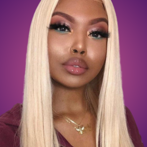 613 Blonde 5x5 Closure Straight Wig
