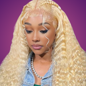 613 Blonde Full Lace Deep Wave Wig