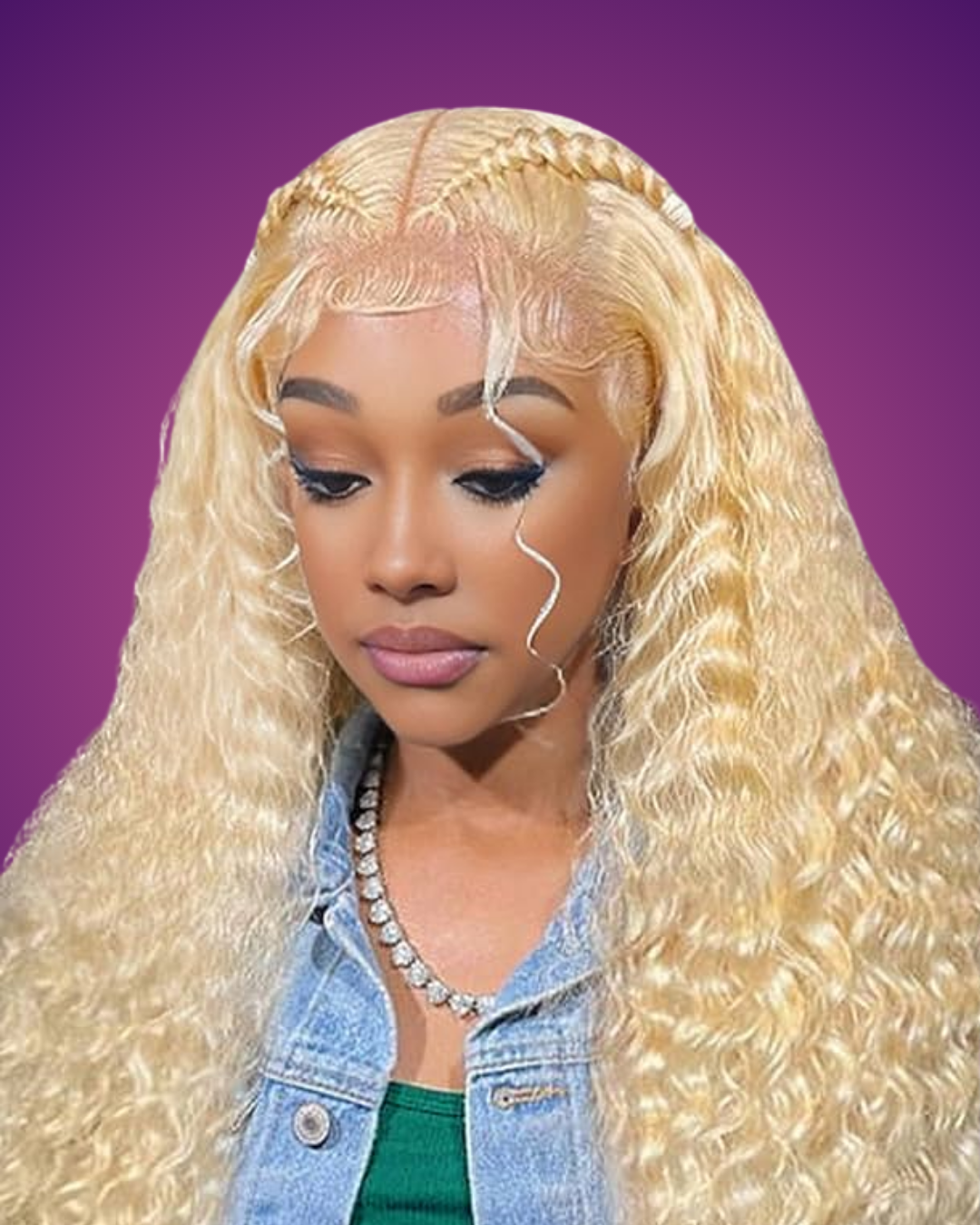 613 Blonde Full Lace Deep Wave Wig
