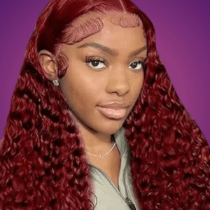 Color Customized 13x4 Frontal Deep Wave Wig