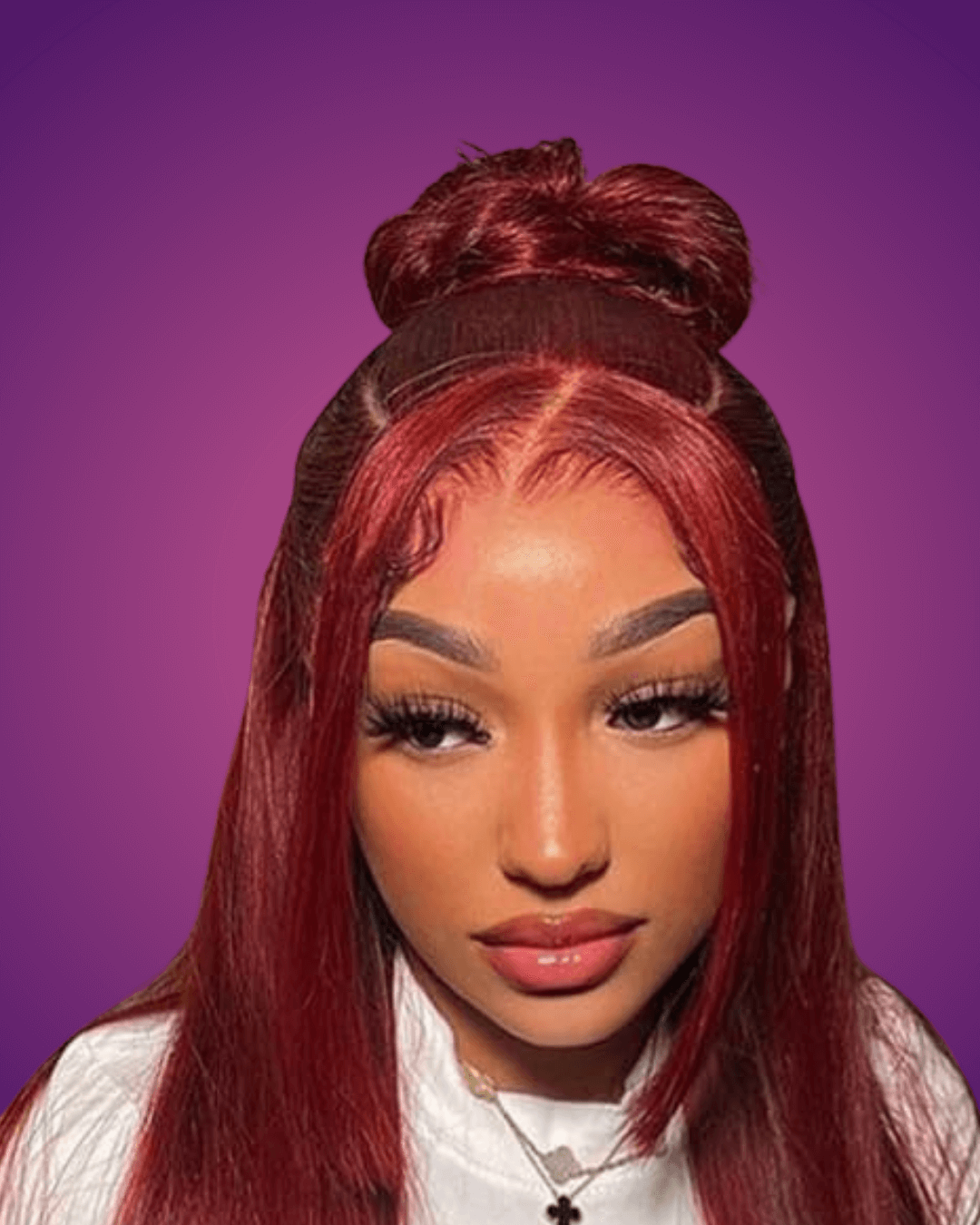 Color Customized 13x4 Frontal Straight Wig