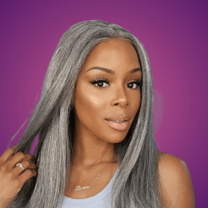 Custom Colored 5x5 Closure Straight Wig